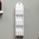 Bathroom shelf 43 x 11 cm, plastic