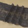Lace elastic fabric, 180 mm × 2.7 ± 0.5 m, graphite color