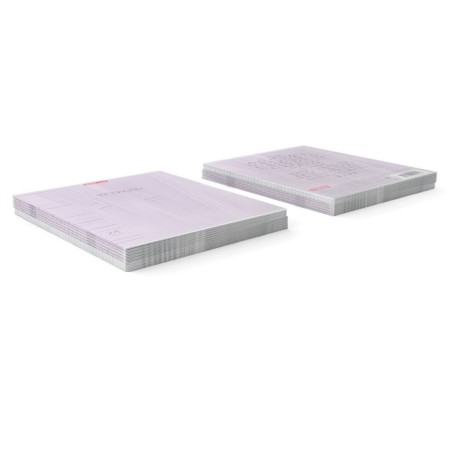 Notebook 24 sheets in the Erichkrause Visio line "Classic", cover coated cardboard, block offlet, whiteness 100% whiteness, purple-3