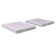 Notebook 24 sheets in the Erichkrause Visio line "Classic", cover coated cardboard, block offlet, whiteness 100% whiteness, purple