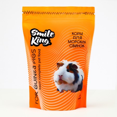 Smile King Form for a guinea pig, doy-pack package 400g