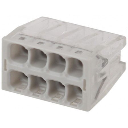 Terminal era compact with paste series 248 8 holes 0.5-2.5 mm2