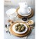 Tea steam porcelain Wilmax, 2 items: a cup 400 ml, a saucer d = 18.4 cm, white color