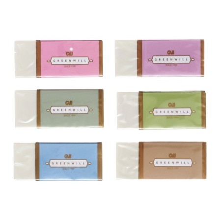 Eraser rectangular white