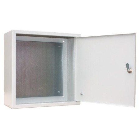 A shield with the mounting panel of the ShMP 05-2 IP 31, 400x400x220, Rucelf