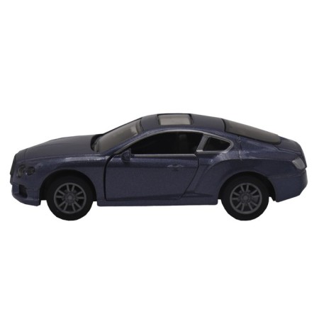 Inertial Funky Toys "Sedan", Die-Cast, 1:32, opening doors, black color Black-3