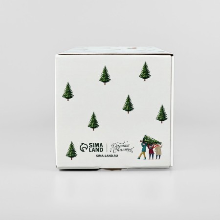 Folding box "Happy New Year", 12 x 33.6 x 12 cm, New Year-4
