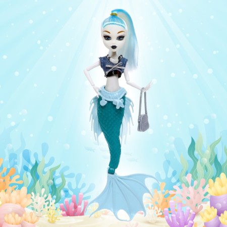 Fairy -tale doll "Mermaid" with an accessory, mix-5