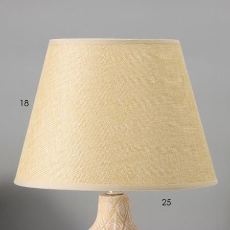 Jesse table lamp E14 40W beige-white 25x25x39 cm-2