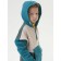 Hudy for the boy Pelican, height 110 cm, green color