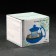 Glass teapot “brightness”, 750 ml, with metal sieve, matte, mix color