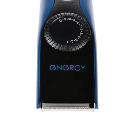 Energy EN-742S haircut, 3 watts, 1 nozzle, 1-12 mm, steel, battery, blue-4