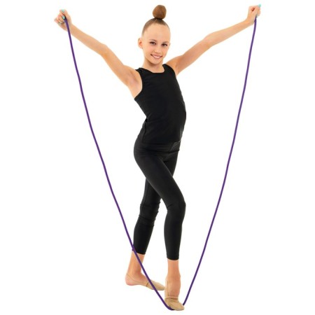 Crap for rhythmic gymnastics Grace Dance, 3 m, purple color-4