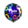 Foil ball 18 "Happy Birthday", Neon, Circle