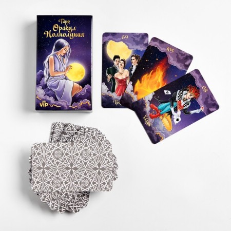 Gadal cards "Tarot. Oracle VIP Full Moon", 108 cards, 7.1 x 11.6 cm, instructions-1