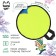 Ice -cat -cat, d = 30 cm, thickness 2 cm, color mix