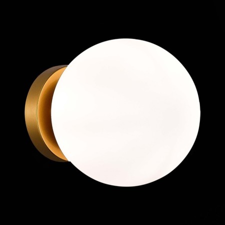 Wall lamp EVOLUCE. SL717.201.01. Acini. 1x40 W, E27, 18x18x22 cm, golden color-2
