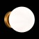 Wall lamp EVOLUCE. SL717.201.01. Acini. 1x40 W, E27, 18x18x22 cm, golden color