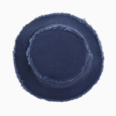 Panama Denim with raw edges Minaku Blue color, size 56-58-6