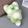 Soft toy "Super Cat", green color