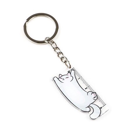 Keychain ruler for keys “be always sure”, 2.2 x 10 cm-1