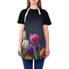 Apron kitchen with a photo print 