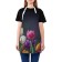 Apron kitchen with a photo print "Spring tulips", adjustable, size OS