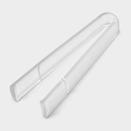 A glass bucket with a handle and forceps Sylvan, 650 ml, h = 13 cm-6