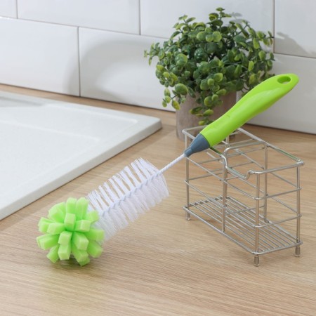 Ruff for dishes with a lobby of the shade Green Day, 31 × 5 cm, anatomical handle