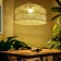 Ceiling Lamp from Rotan "Franz" 1x120W, E27, 60x60x60 cm