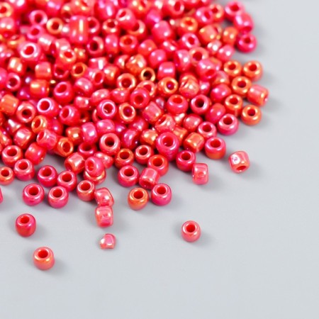 Beads "Zlatka" 08/0, 3 mm, 10 g 0405 St. Red