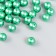 Set of beads "needlework" plastic, diameter 10 mm, 25 g, jade