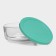 Glass container Polar, 785 ml, 2 sections, green cover