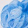 Body washcloth "gradient", 40 g, blue color