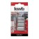 A set of end heads+adapter KWB, 50 mm, adapter 1/4 "Hex-1/4" DR, head D = 7.8,10,13