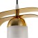 Lamp Bayerlux "Retor" E27 40W gold 24.5x24.5x37.5-137 cm