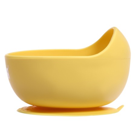 Set for feeding, food silicon, yellow color-6