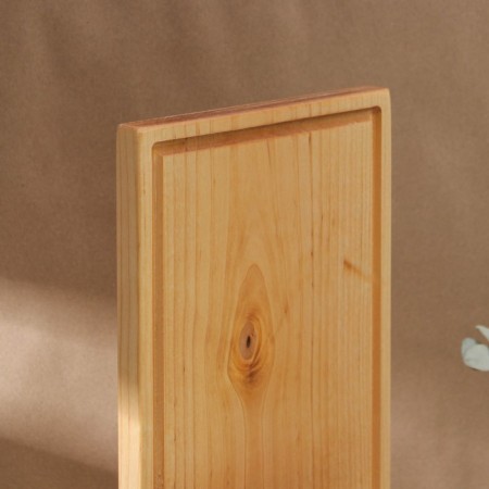 Groot board with ADELICA bloodstream, 50 × 20 × 2 cm, covered with oil, whole birch-2