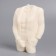 Figure candle from natural wax "man in a jacket", 11 cm, 155 g, 3 hours, white