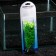 Silicone Aquarium plant, glowing in the dark, 6.5 x 19 cm, green