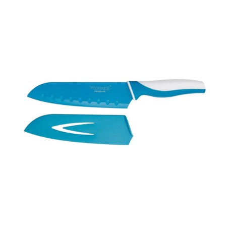 Universal knife with a colored blade, color mix-1
