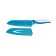Universal knife with a colored blade, color mix