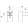 Wall holder Lemark LM8079C, rotary, chrome