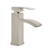 Zein Z2755 sink mixer, square, 35 mm cartridge, stainless steel, satin
