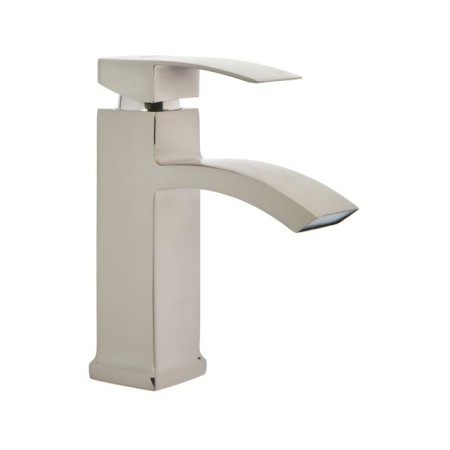 Zein Z2755 sink mixer, square, 35 mm cartridge, stainless steel, satin