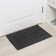 Walker -tiping rug "scales", 40 × 60 cm, gray color