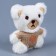 Soft magnet "Bear", 6 cm, color mix