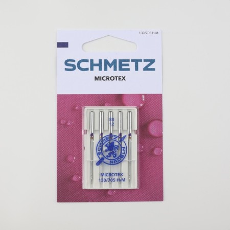 Needles for household sewing machines, microtx, No. 80, 5 pcs-3