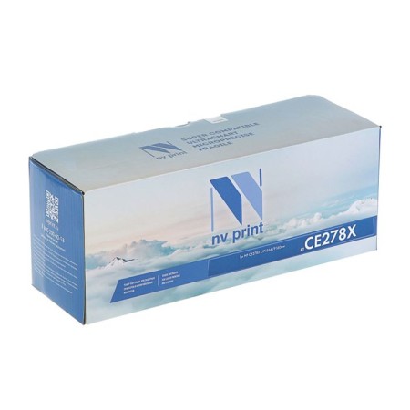 Cartridge NV Print CE278X for HP Laserjet Pro P1566/M1536DNF/P1606 (2500K), Black