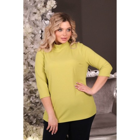 Women's turtleneck, size 54, olive color-8